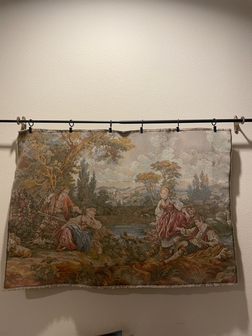 Decorative Pastel Tapestry Wall Hanging - Pastel Multi